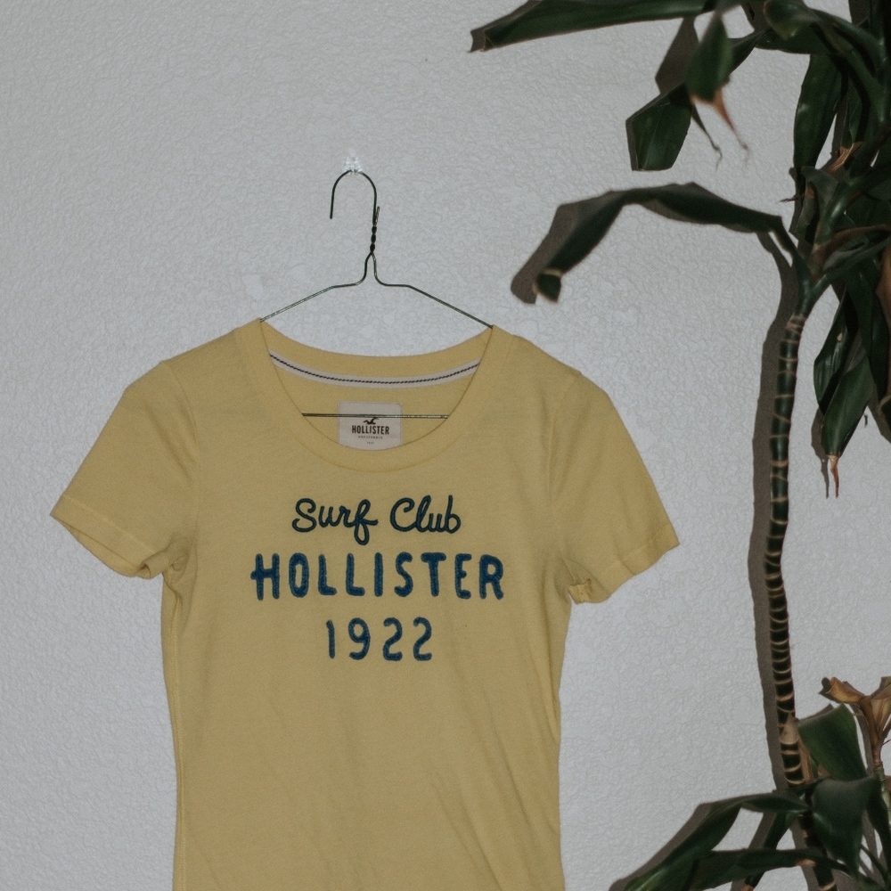 Yellow Hollister Tee